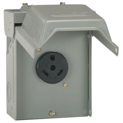 30a rv receptacle outdoor box